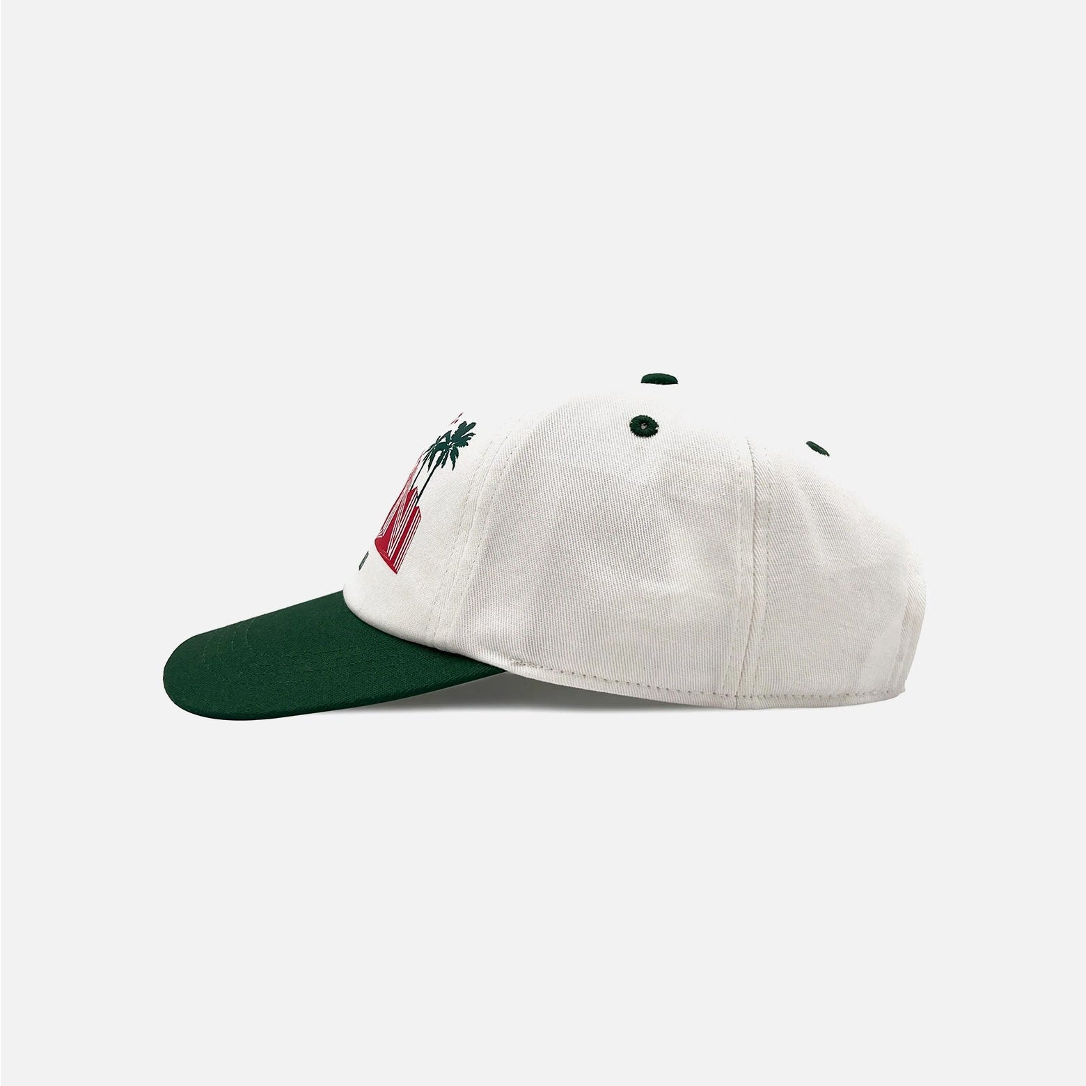 Cappellino Baseball In Cotone Beige Con Stampa Rimini House Of Italy Disco - Visit
