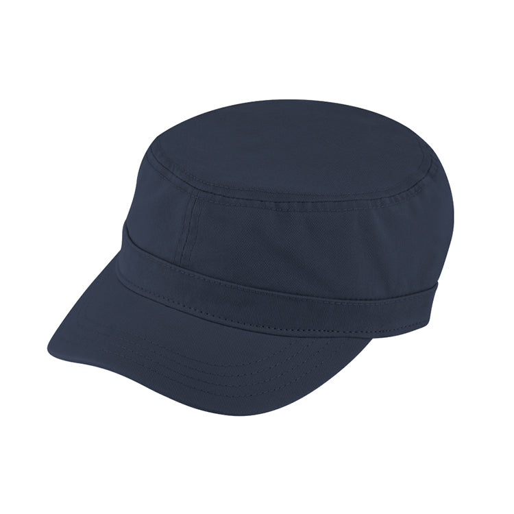 Cubano Estivo Army Cap In Puro Cotone