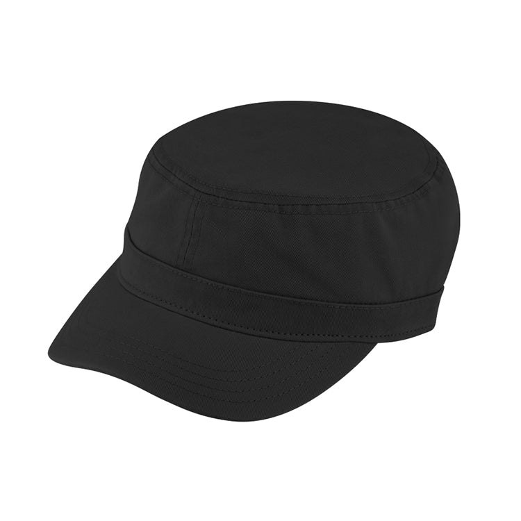 Cubano Estivo Army Cap In Puro Cotone