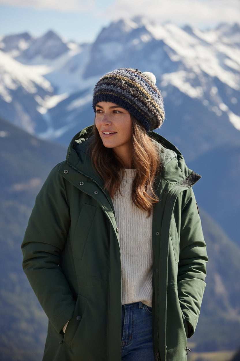 Basco Donna Invernale Pon Pon Grevi Boucle'