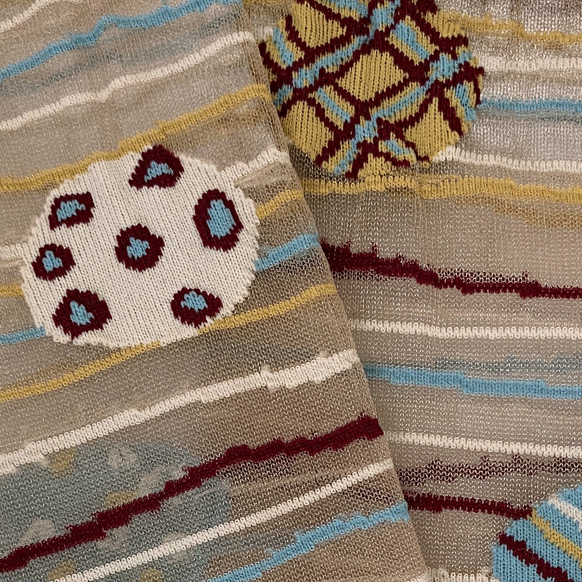 Calzini Spaiati In Cotone E Tulle Bisquit