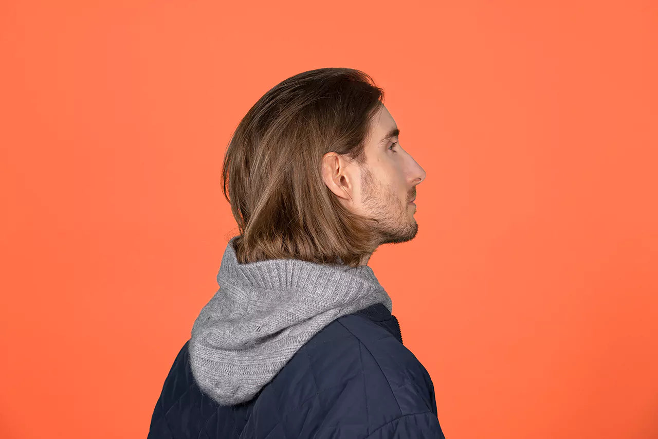 Balaclava Unisex In Maglia Di Puro Cashmere