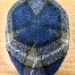 coppola invernale scozzese blu tartan