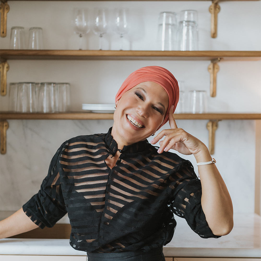 Berretto Turbante Donna in Micromodal  per Pelli Sensibili