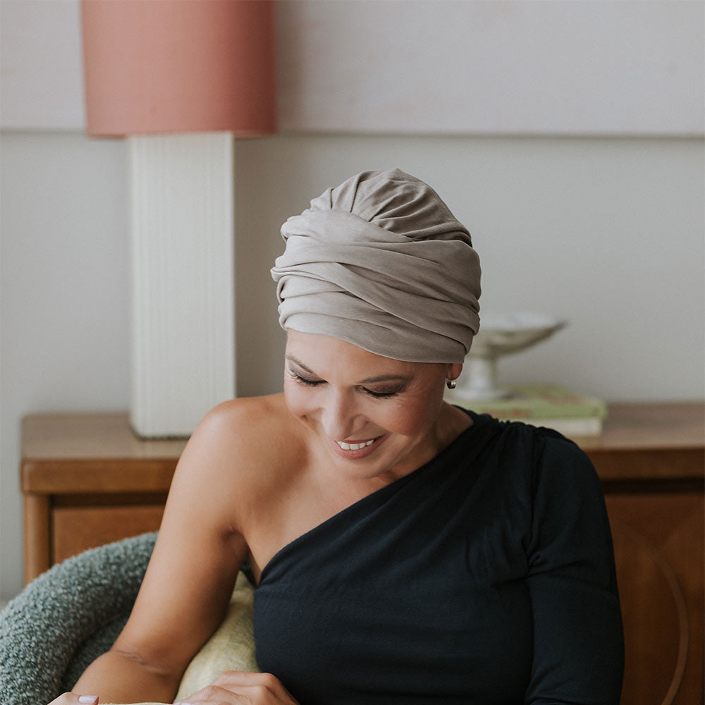 Berretto Turbante Donna in Micromodal  per Pelli Sensibili