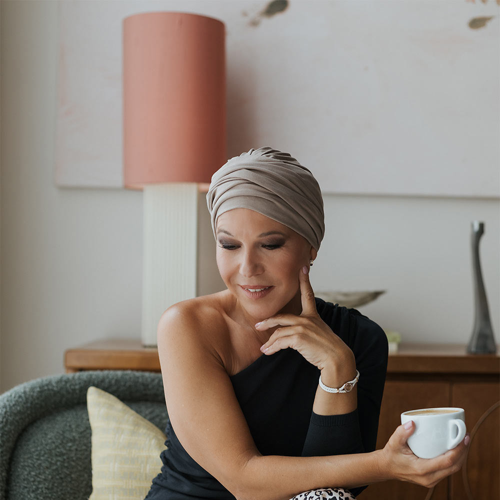 Berretto Turbante Donna in Micromodal  per Pelli Sensibili