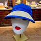 Mature Woman Hat With Visor Has