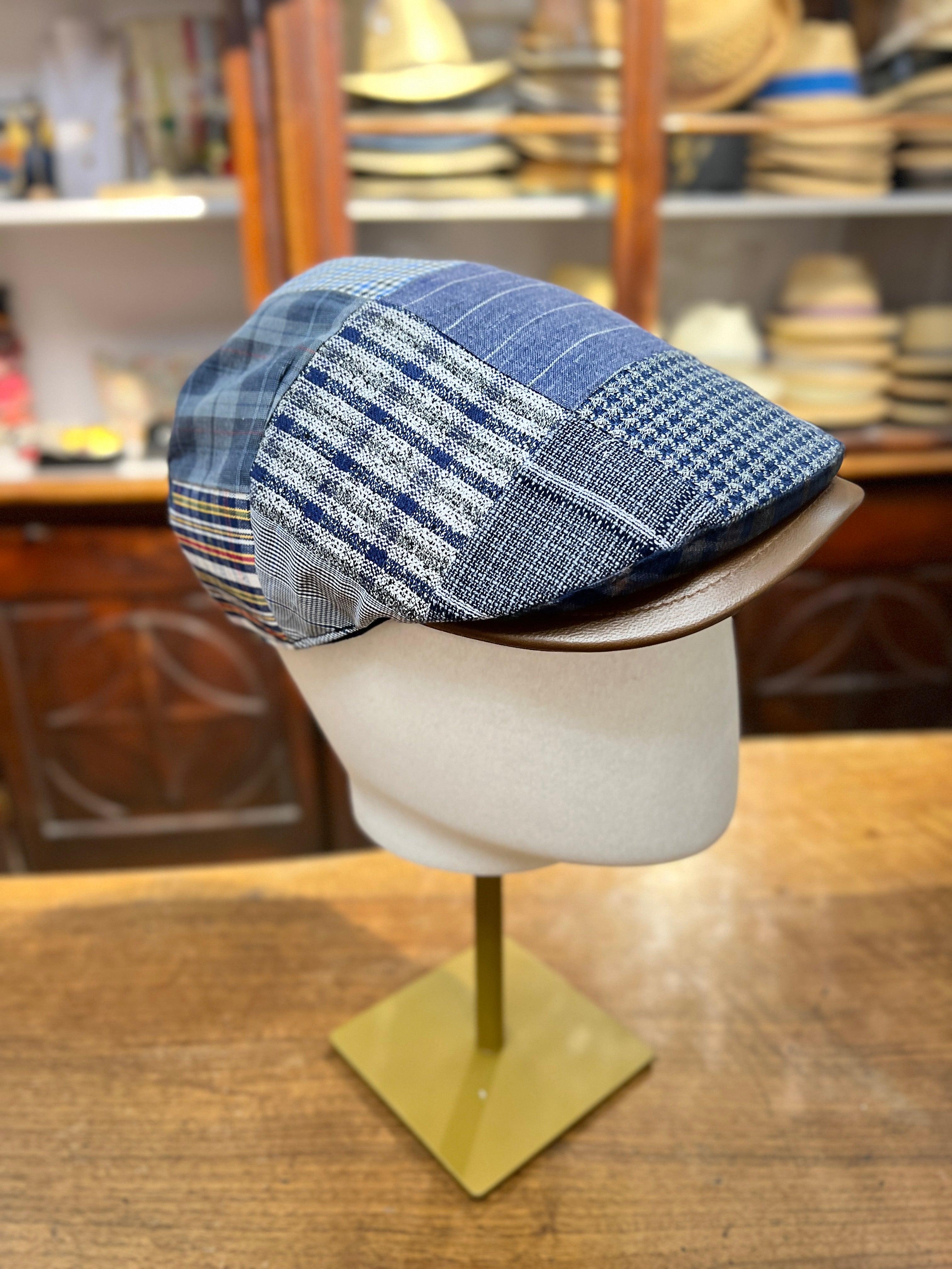 Patchwork best sale flat cap