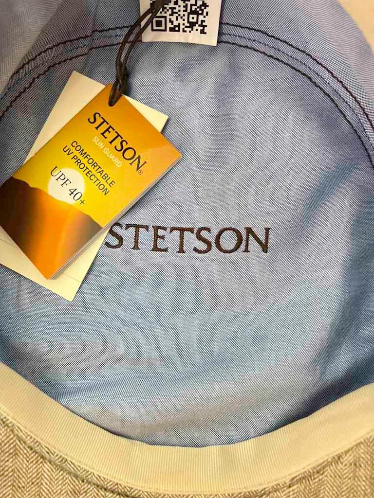 Coppola Estiva Stetson 6 Panel Cap Beige