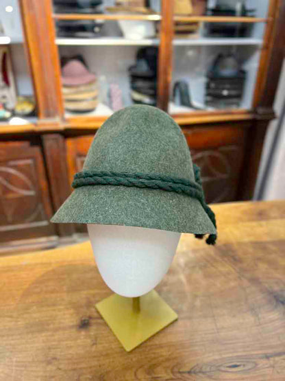 LODEN GREEN "THREE PIT" ALPINE HAT