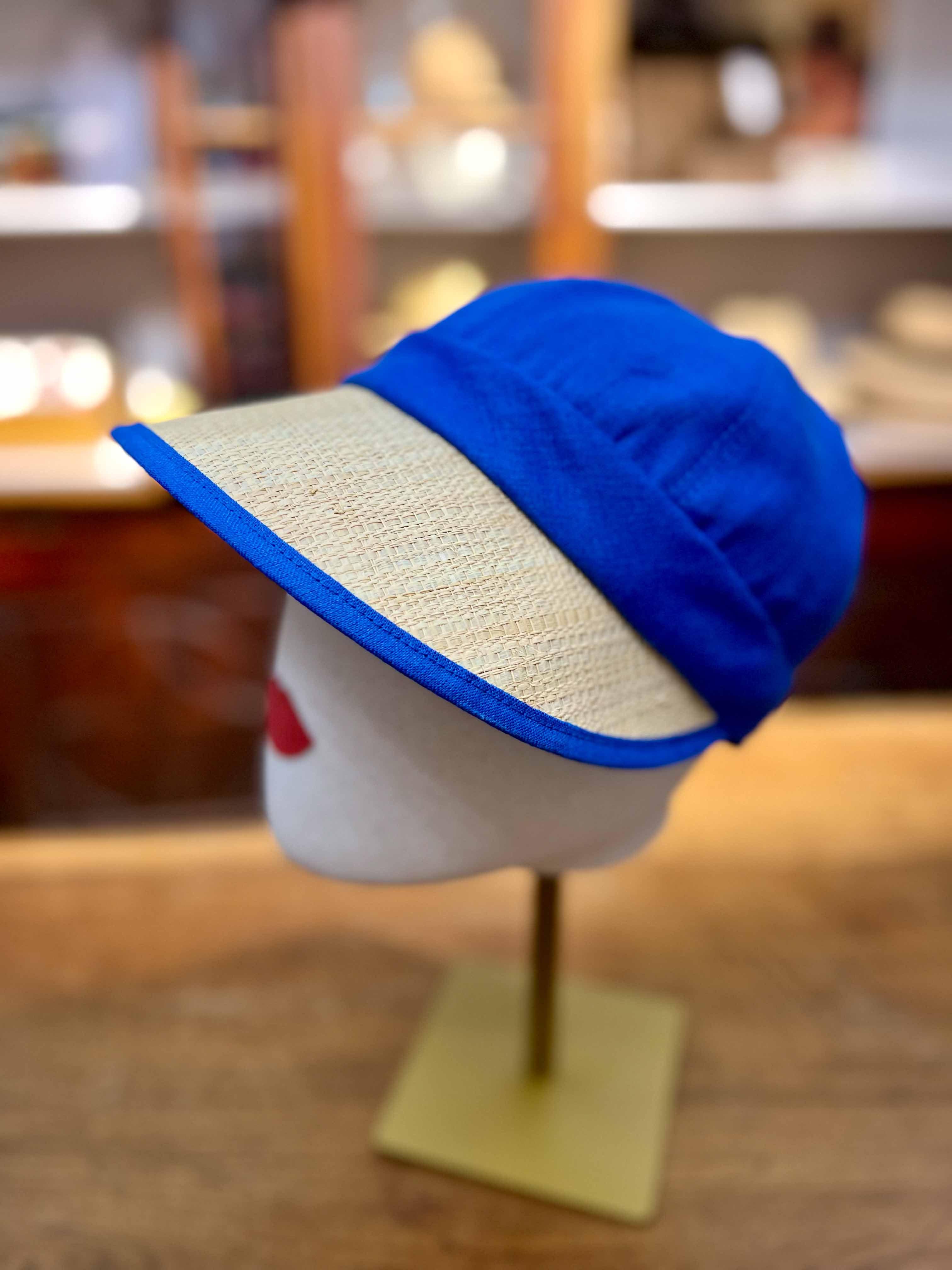 Cappello Donna Con Visiera blu elettrico