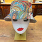 Cappello Bucket Donna In Lino Multicolor Arrotolabile