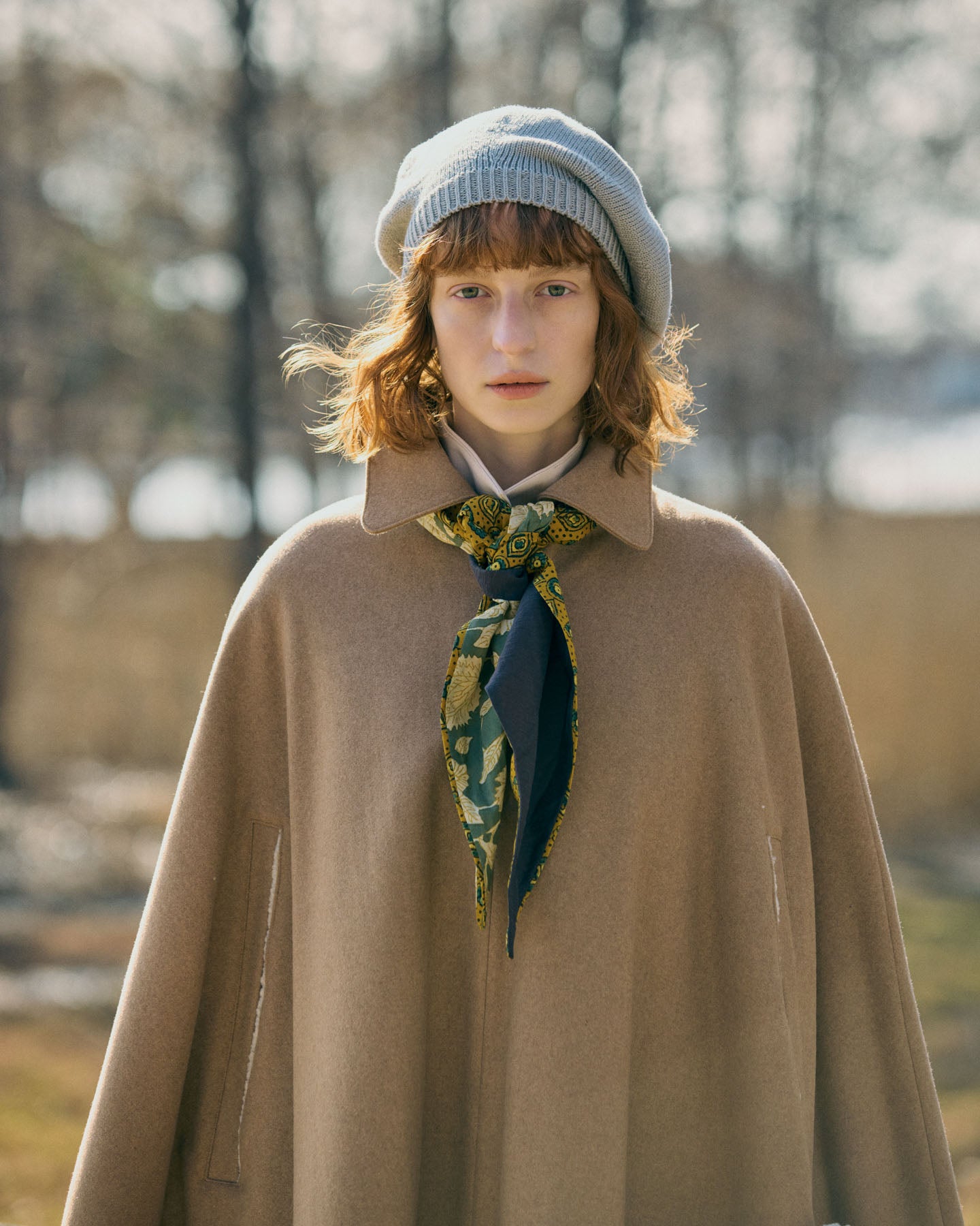 Basco Donna In Maglia Di Lana Con Dettaglio