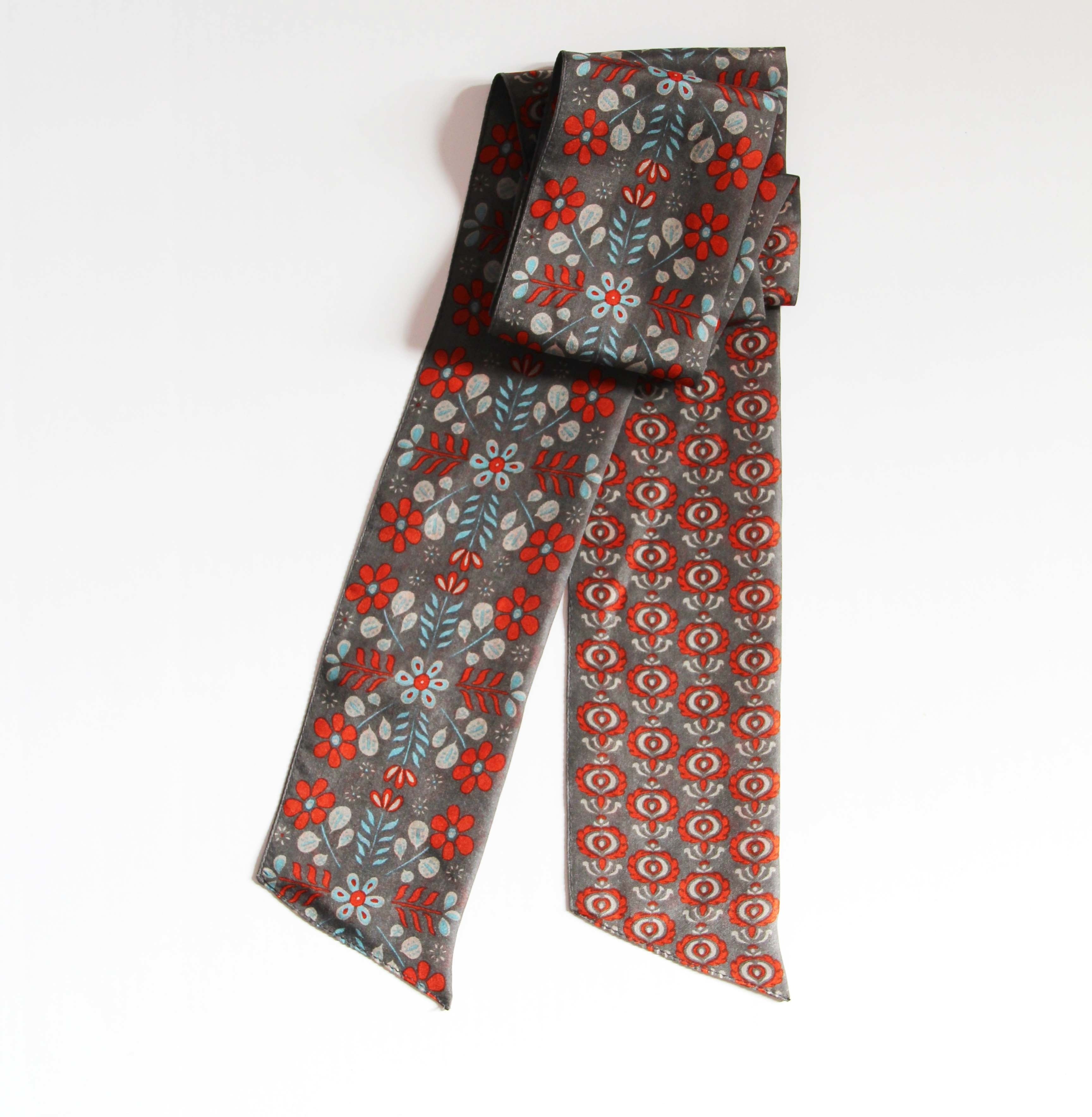 Bandeau Fascia In Seta 8x150 cm Ludmila - Cappelleria Bacca