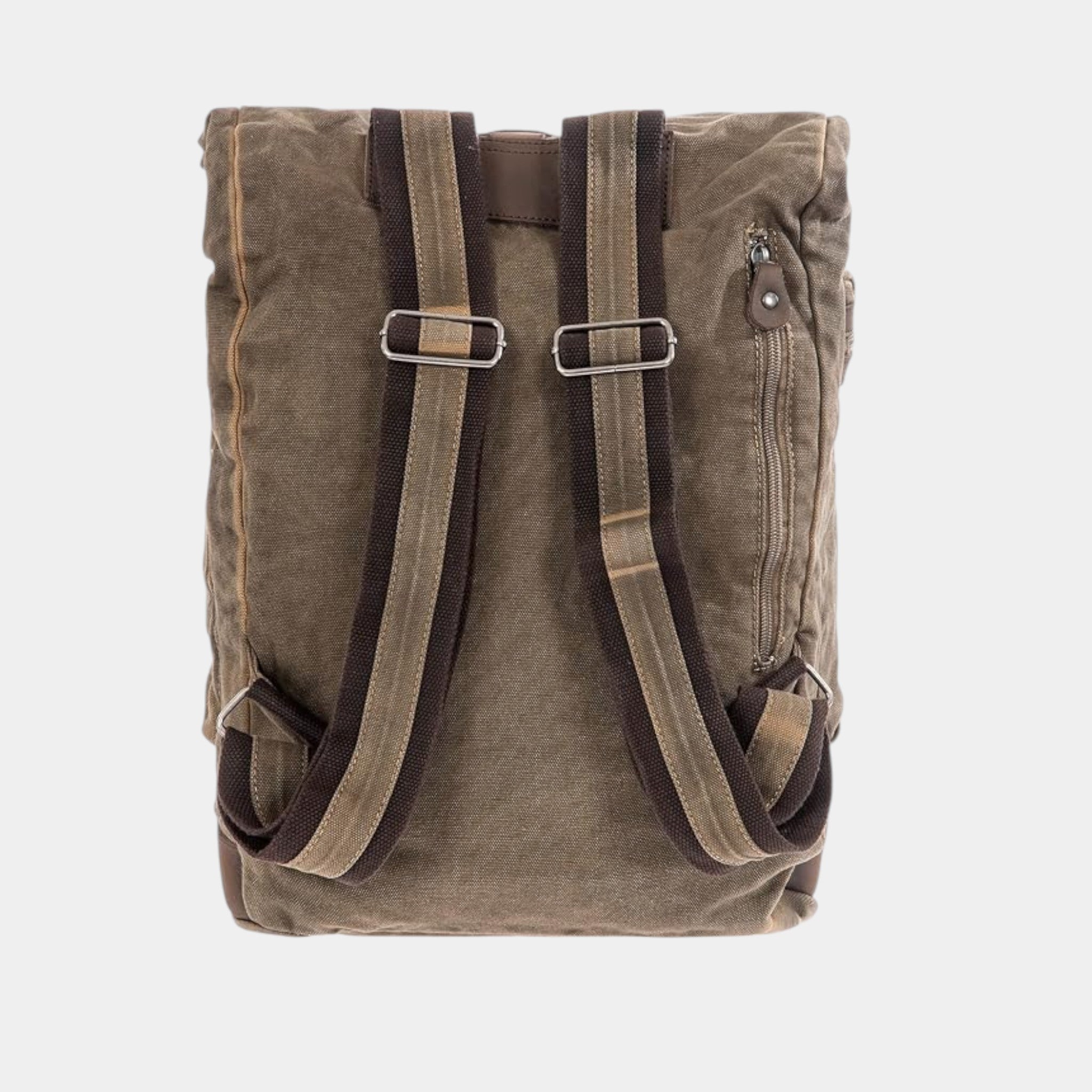 Zaino in Canvas Verde Militare