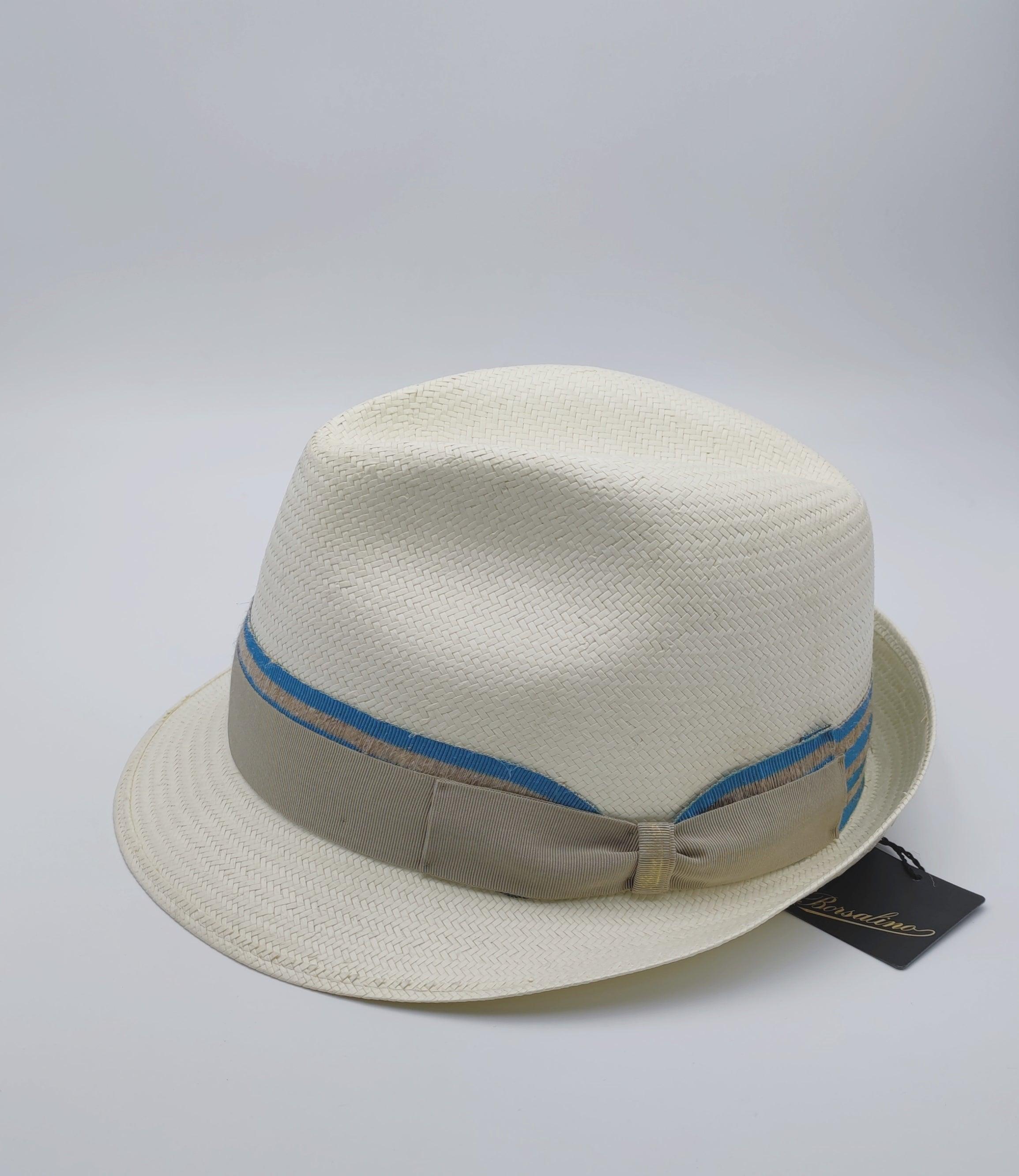 CAPPELLO TRILBY BORSALINO IN PAGLIA - Cappelleria Bacca