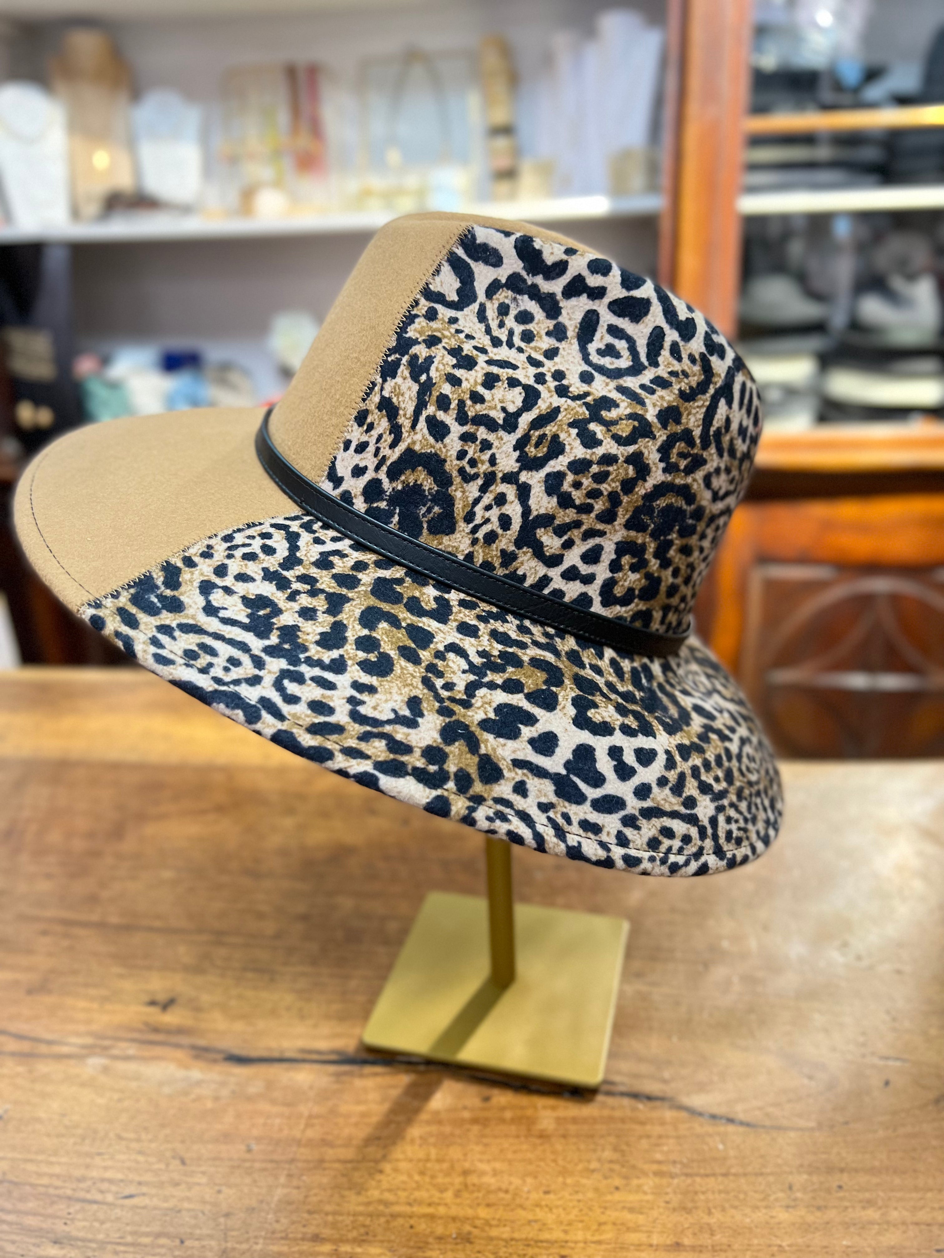 Cappello Donna Animalier Leopardato Complit - Cappelleria Bacca