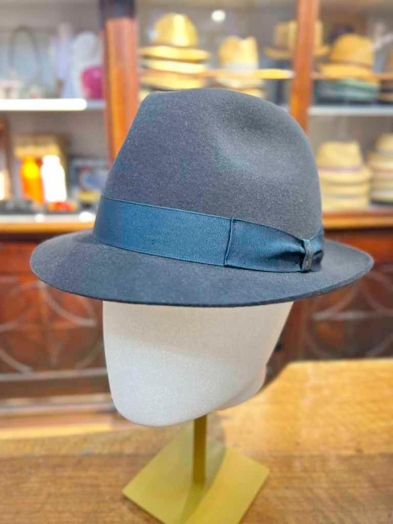 cappello Trilby Borsalino Grigio