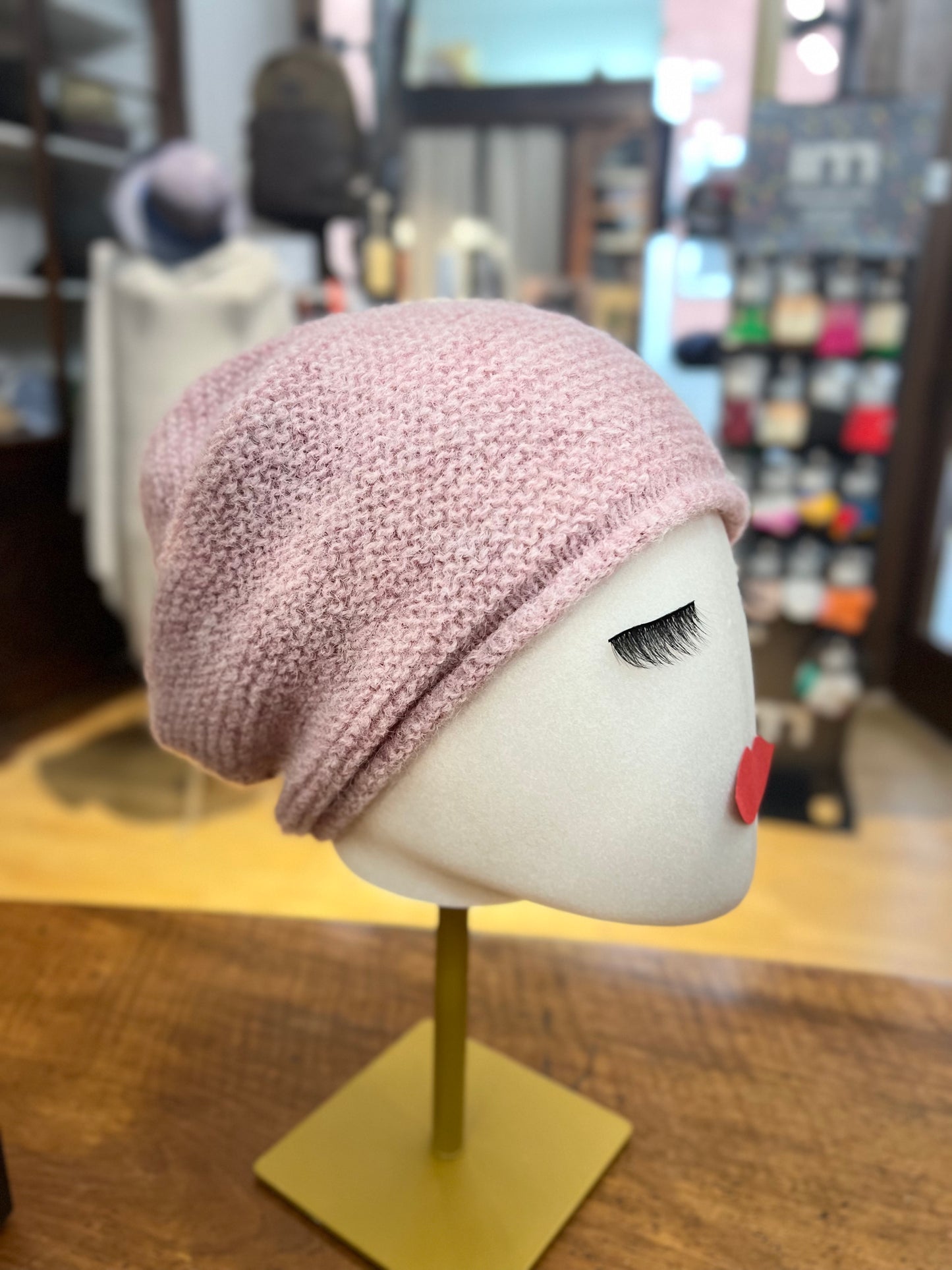 Beanie In Alpaca and Wool Fisherman Out Of Ireland
