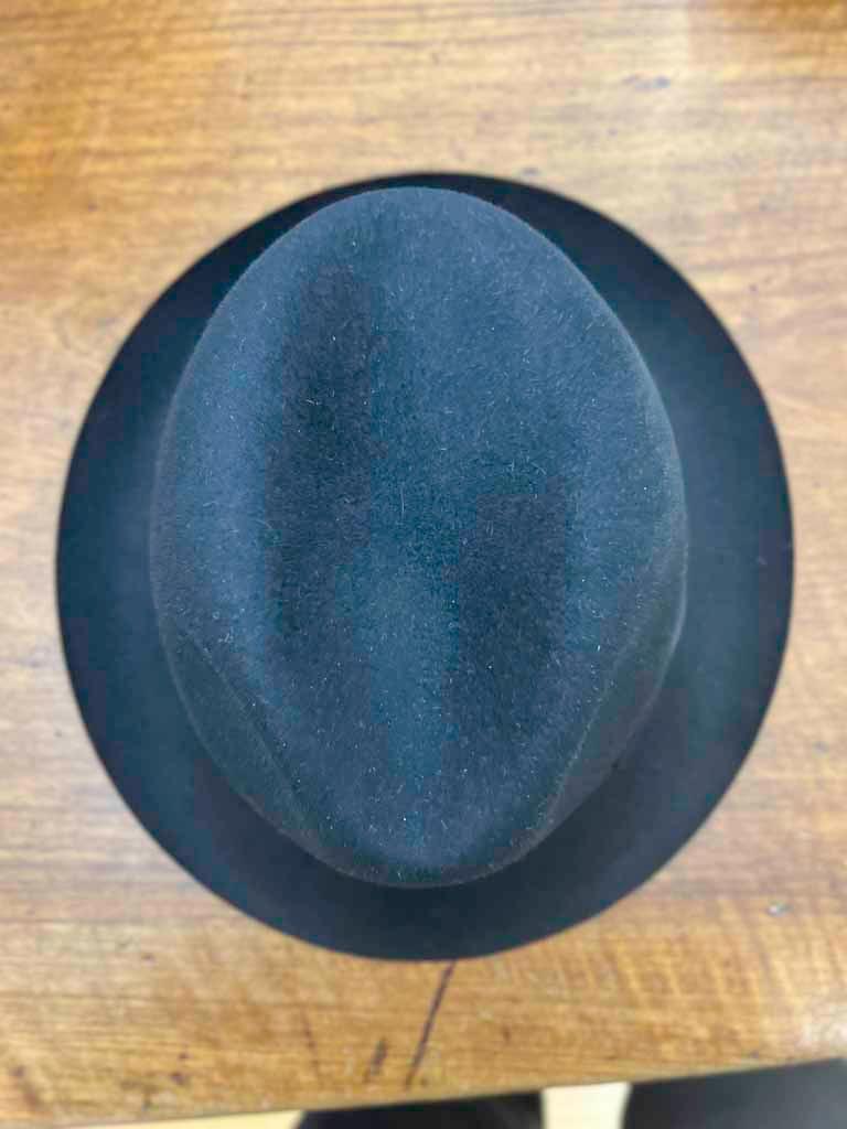 Cappello Trilby Borsalino Nero