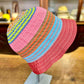 Cappello Donna Estate Bucket Grevi In Tessuto Multicolor