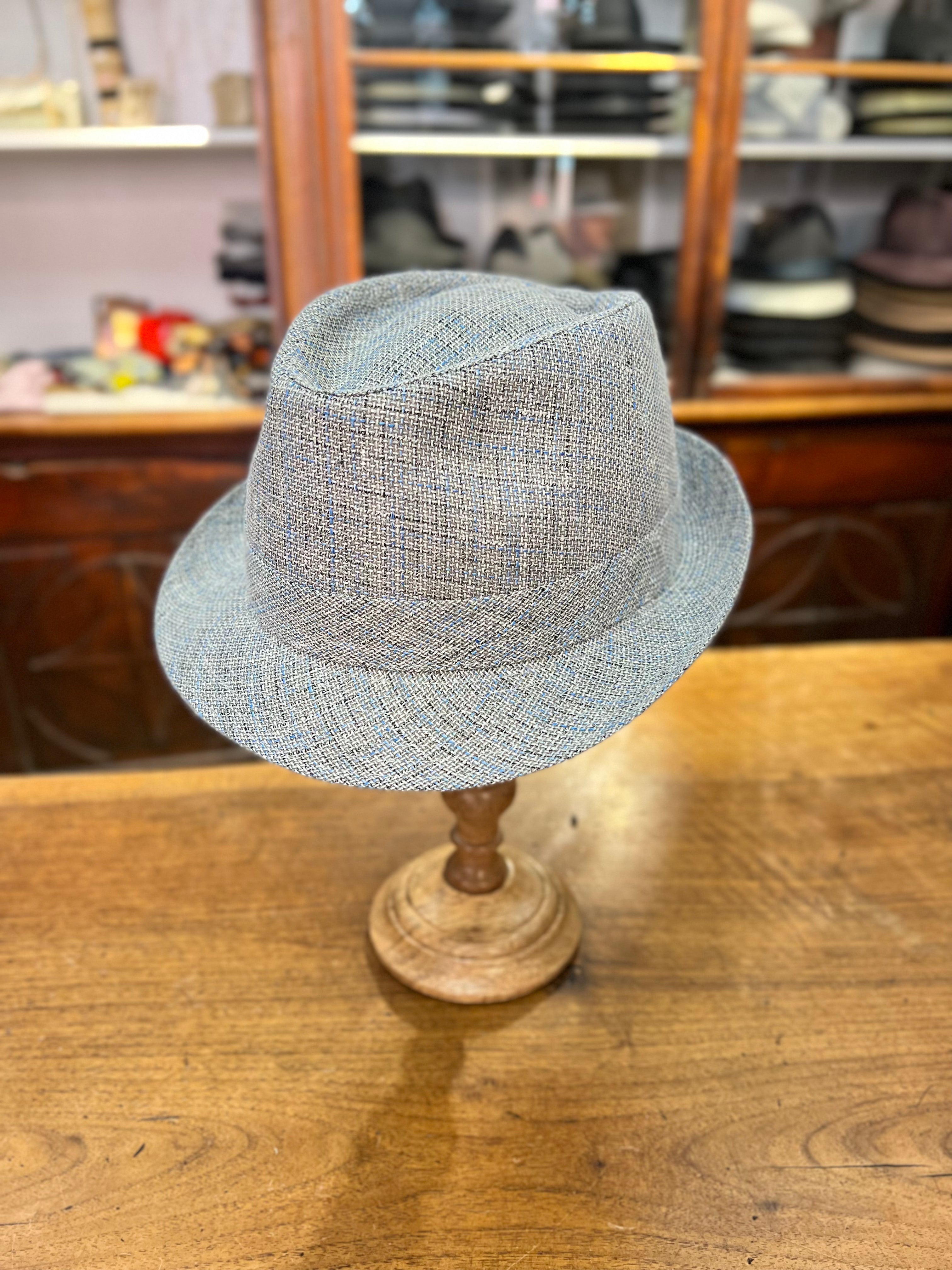 Trilby In Puro Lino Grigio - Cappelleria Bacca