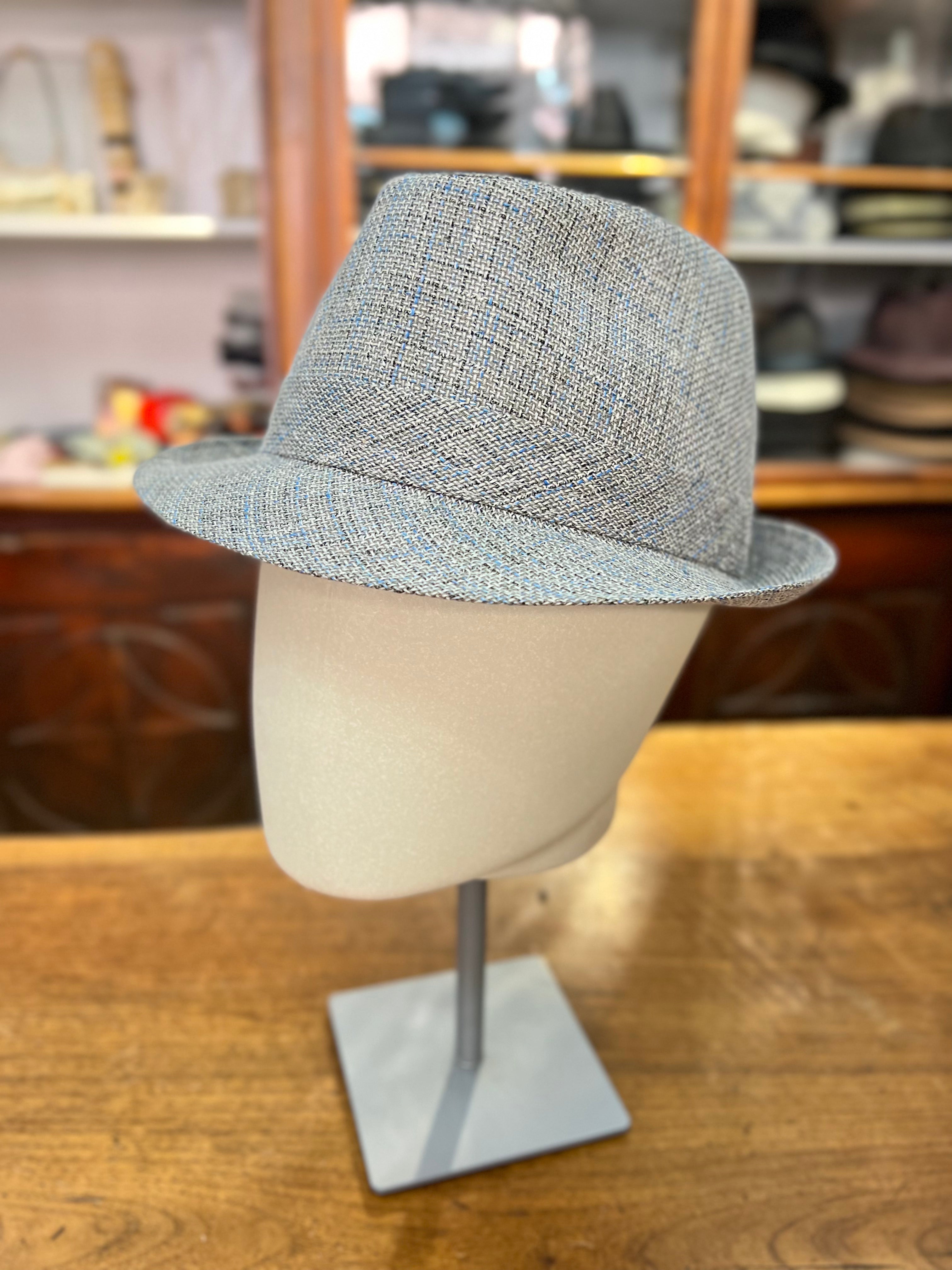 Trilby In Puro Lino Grigio - Cappelleria Bacca