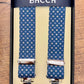 Bretelle Larghe Elastiche Azzurre Disegno Cravatta - Cappelleria Bacca