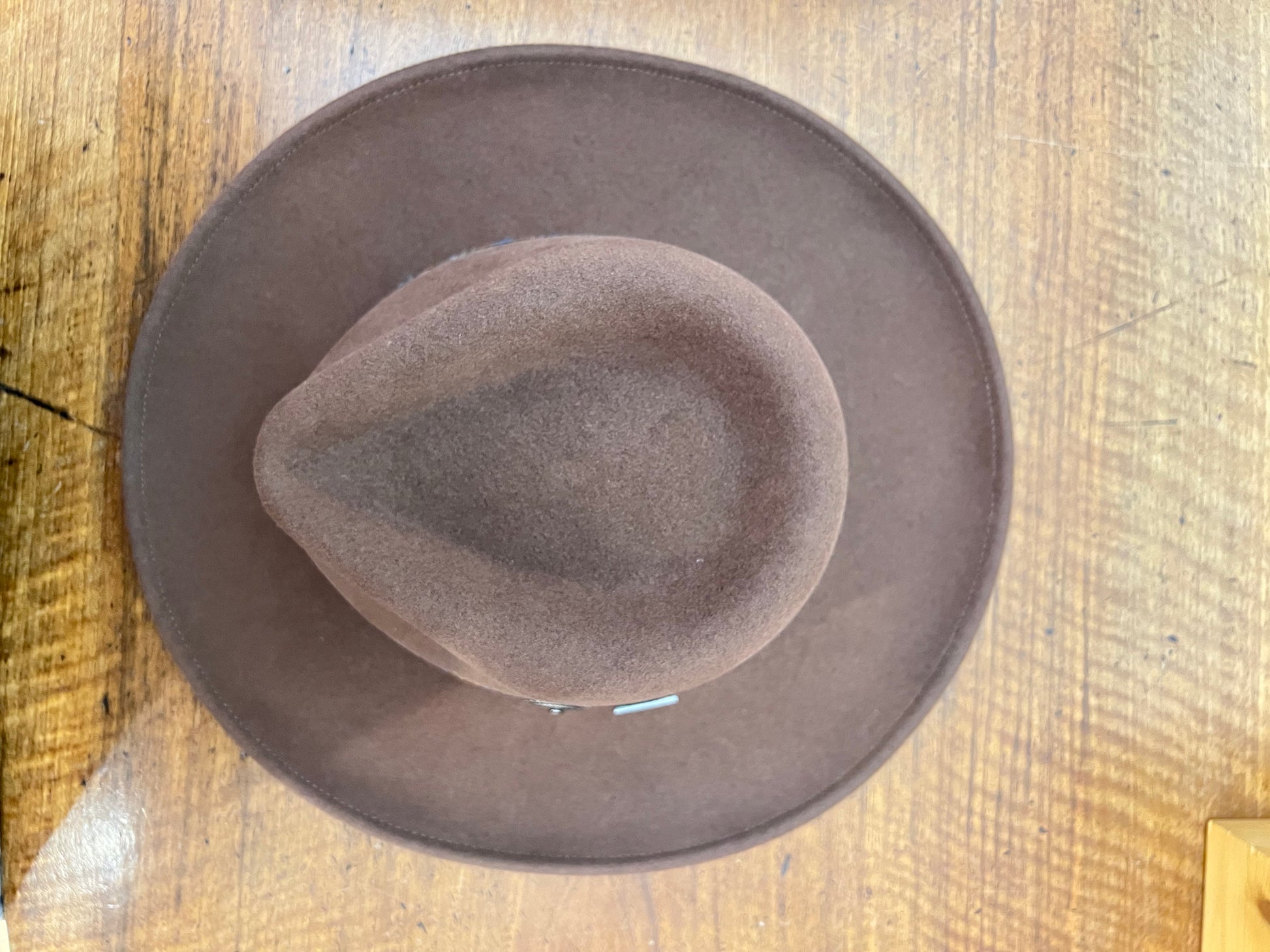 Cappello Country Cowboy In Feltro di Lana Stetson Marrone - Cappelleria Bacca