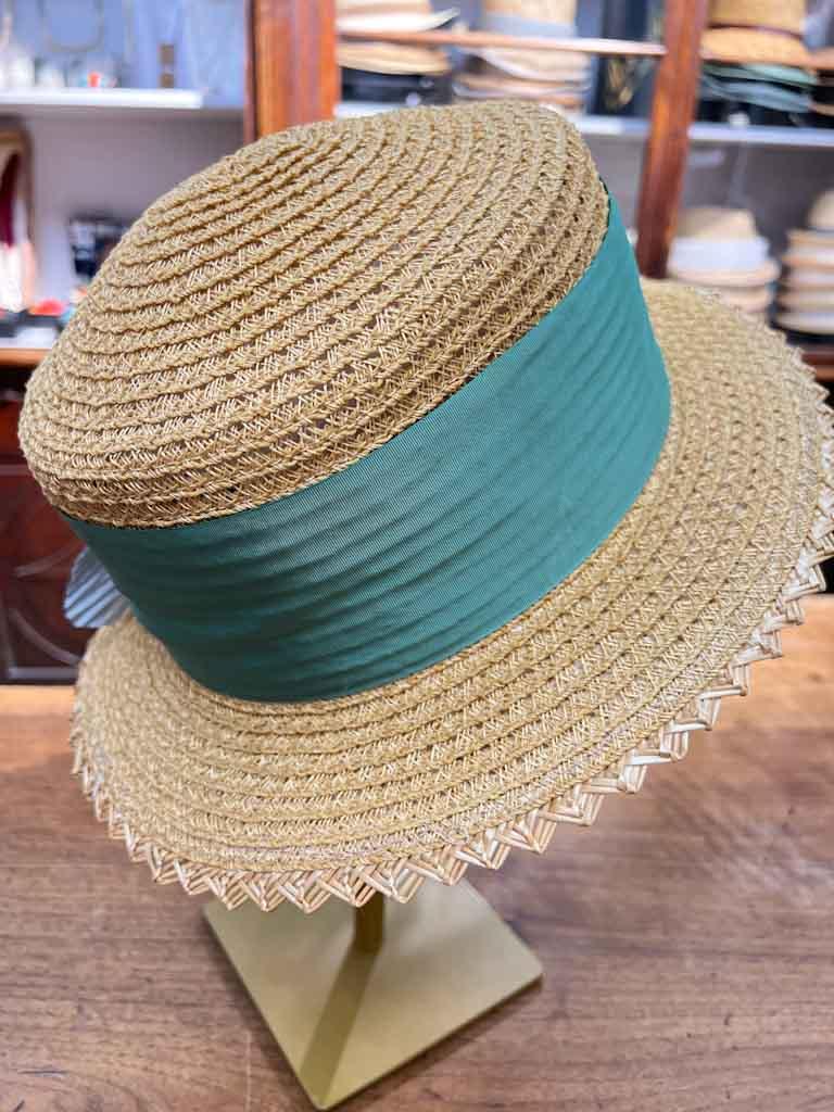 Cappello Grevi Paglietta Con Fiore