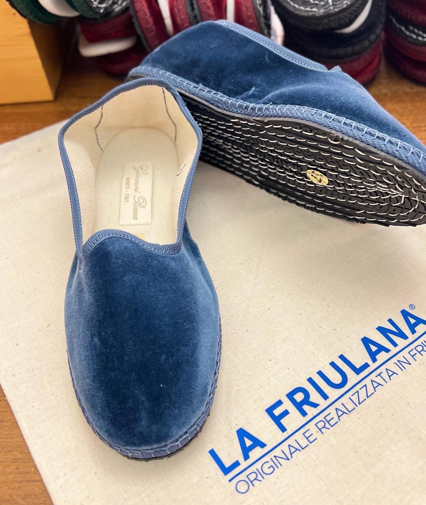 La Friulana scarpa realizzata a mano con suola in gomma cucita