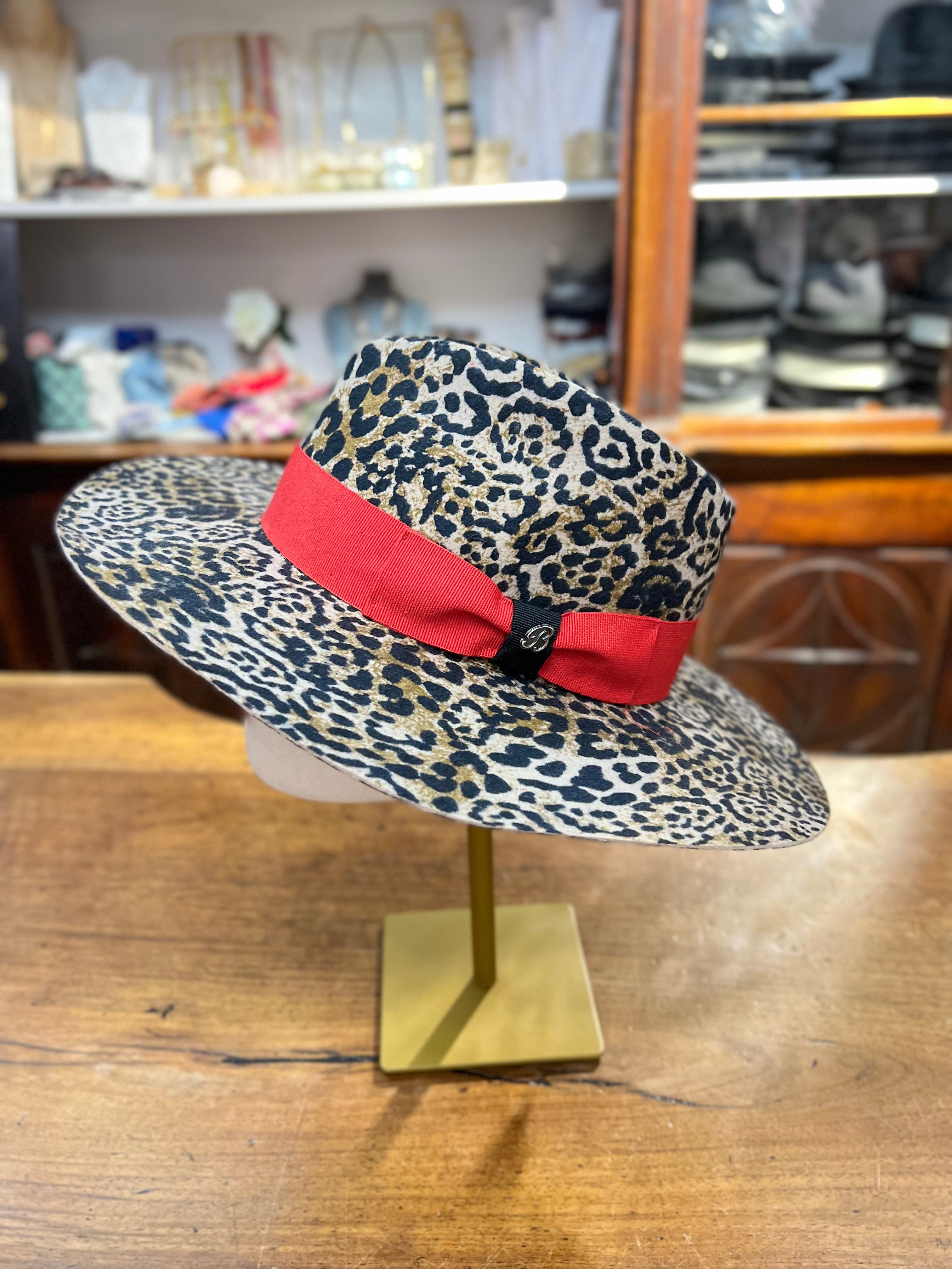 Cappello Donna Animalier leopardato - Cappelleria Bacca