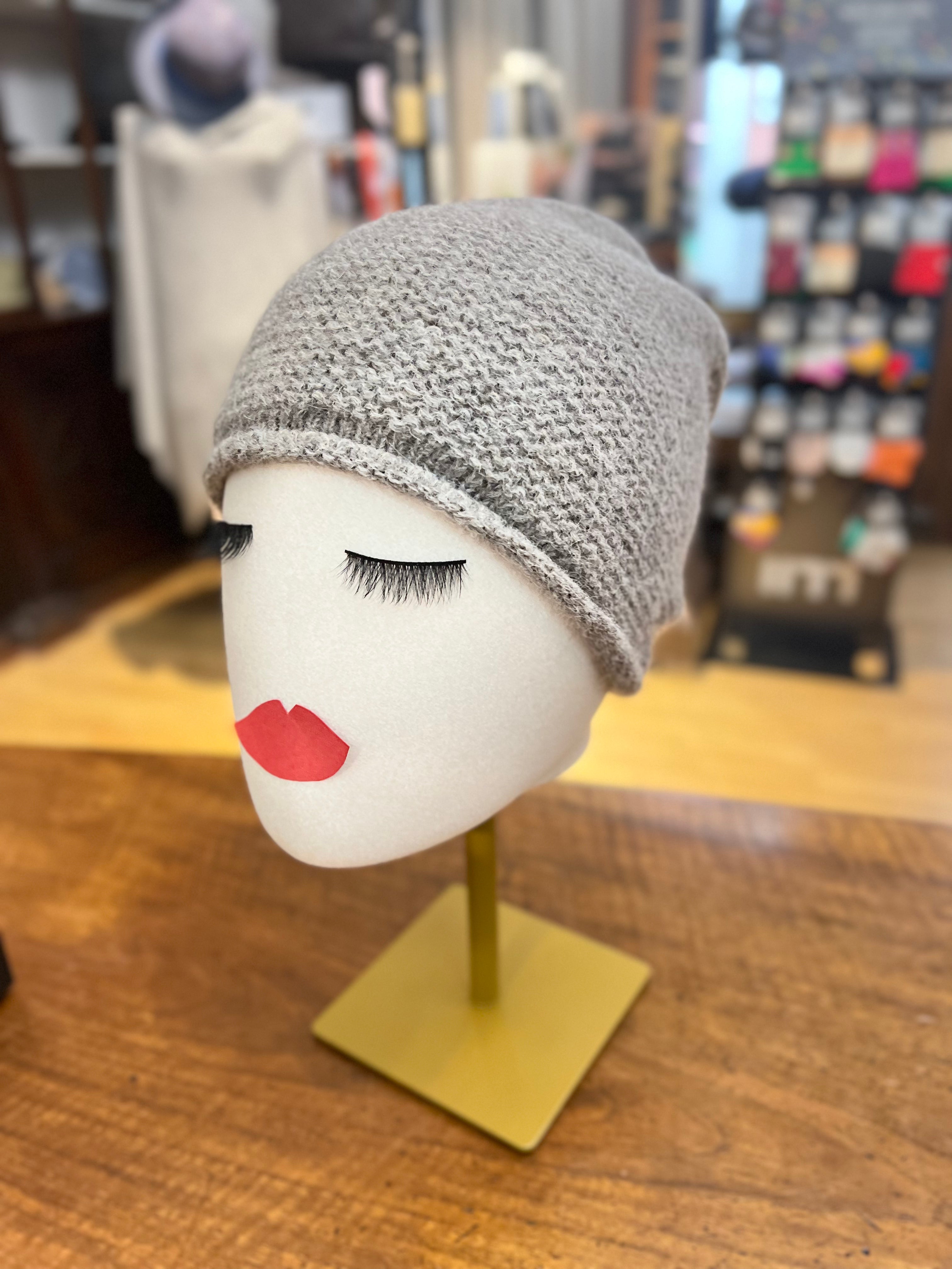 Berretto Beanie In Alpaca e Lana Fisherman Out Of Ireland - Cappelleria Bacca