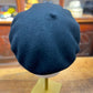 Men's beret in wool