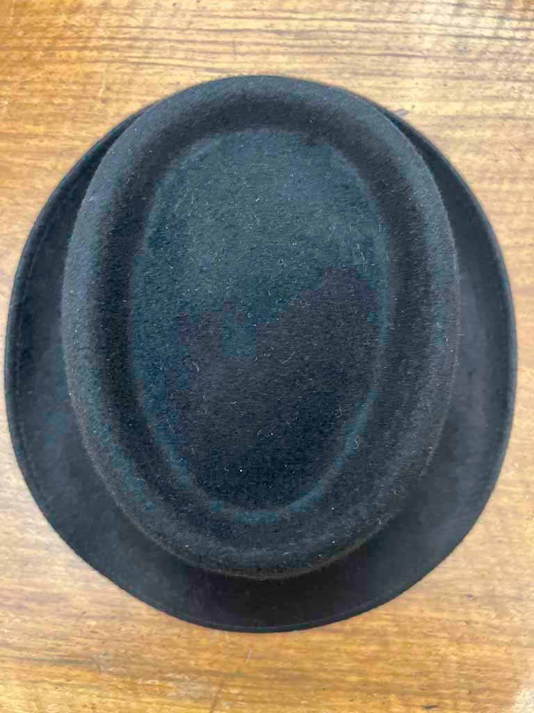 Cappello Trilby In Feltro Nero