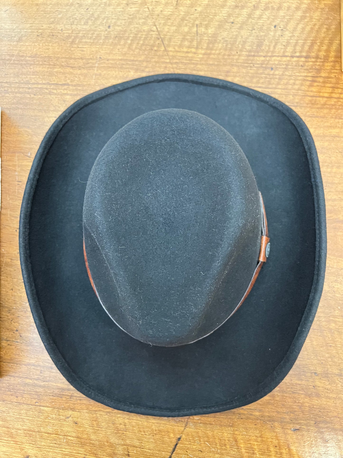 Cappello Country Cowboy In Feltro di Lana Stetson Nero - Cappelleria Bacca