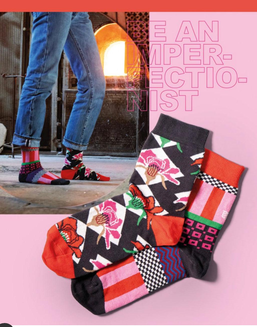 Calzini Diversi Oybo’ Untuned Socks “Yeti Flo” - Cappelleria Bacca