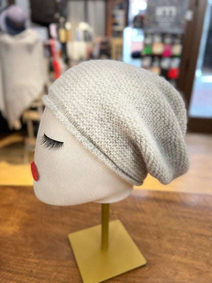 Berretto Beanie In Alpaca e Lana Fisherman Out Of Ireland - Cappelleria Bacca