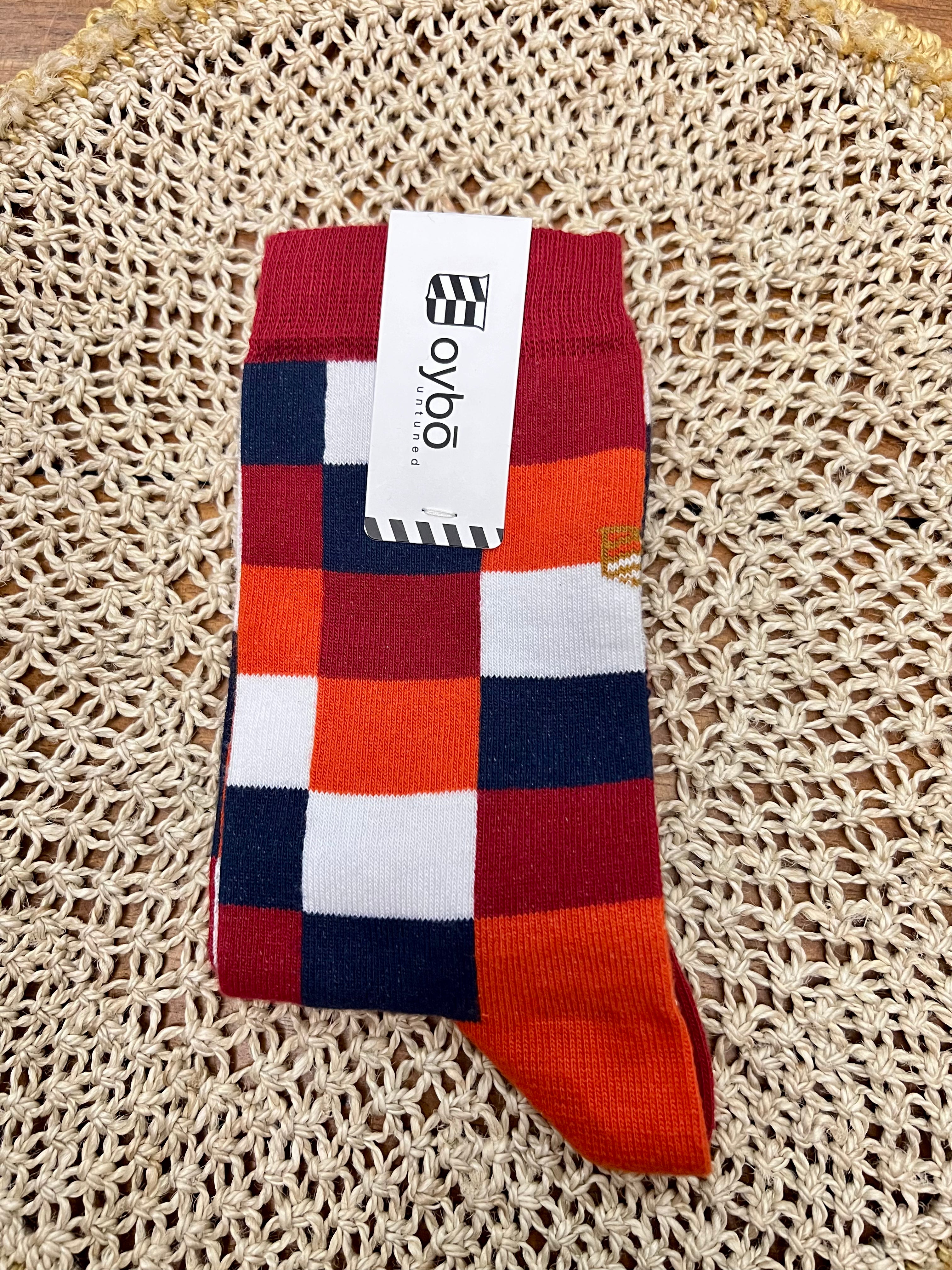 Calzini Diversi Oybo’ Untuned Socks “Panel” - Cappelleria Bacca