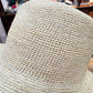 Cappello Estivo per Donna Panama Crochet Ala Larga - Cappelleria Bacca